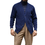 Men Winter Coats Man Fall Outfits Autumn Knitted Cardigan Male V-neck Slim Solid Color Knitted Coat Men's Clothing