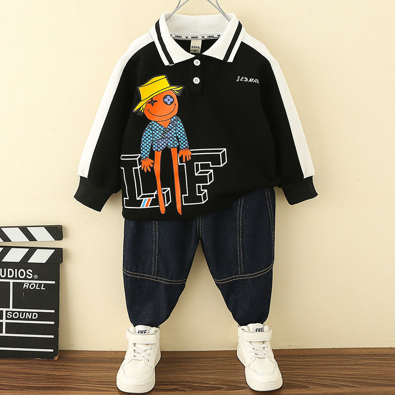 Toddler Boys Sweater Autumn Sweater Long Sleeve Boy