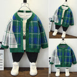 Toddler Boys Jackets Baby Spring and Autumn Clothes Knitted Men's Fashion Tops