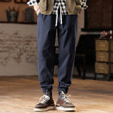Cuffed Cargo Pants Men's Autumn Casual Loose Men
