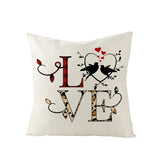 Valentine's Day Pillow Covers 4 Piece Random Styles Together, Love Car Home Pillow Cushion Cover