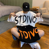 Men T-shirt Loose and Simple Bottoming Shirt