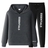 Fog Fear Of God Hoodie & Pants 2 Piece Set Sports Men Spring Loose Men