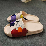 Mens Slide Slippers Men'S Slippers One-Word Sandals Home Shoes