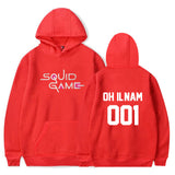 Squid Game Costume Game Pullover Hoodie Sweatshirt