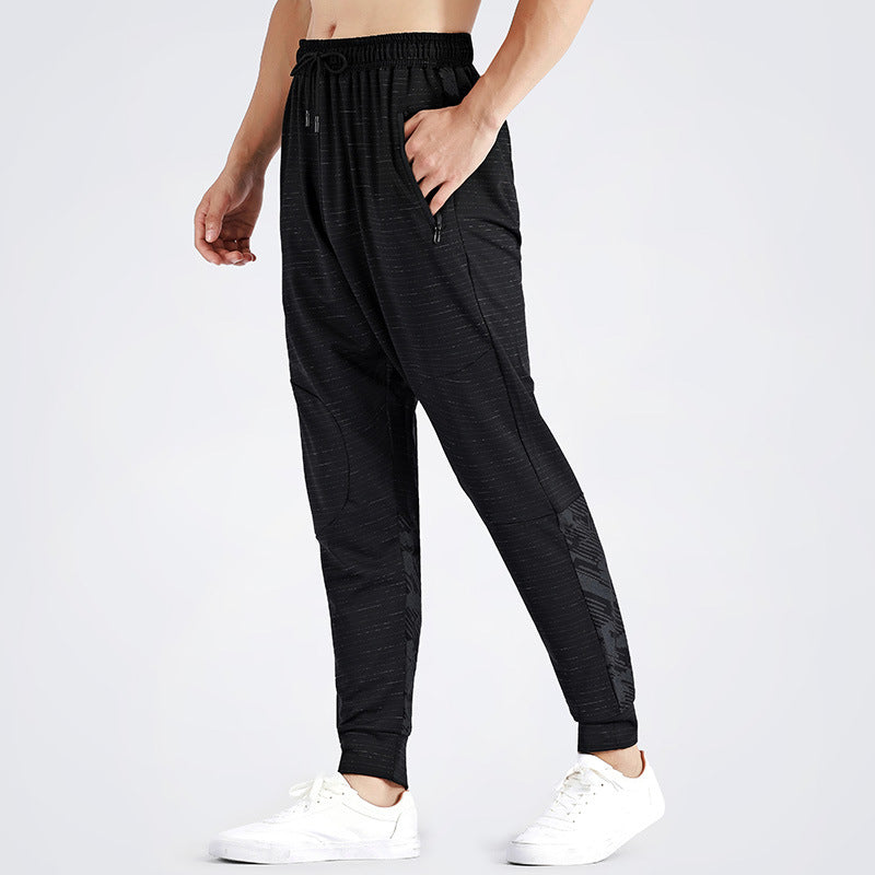Sweet Wicking Pants Ice Silk Fabric Quick-Drying Trousers