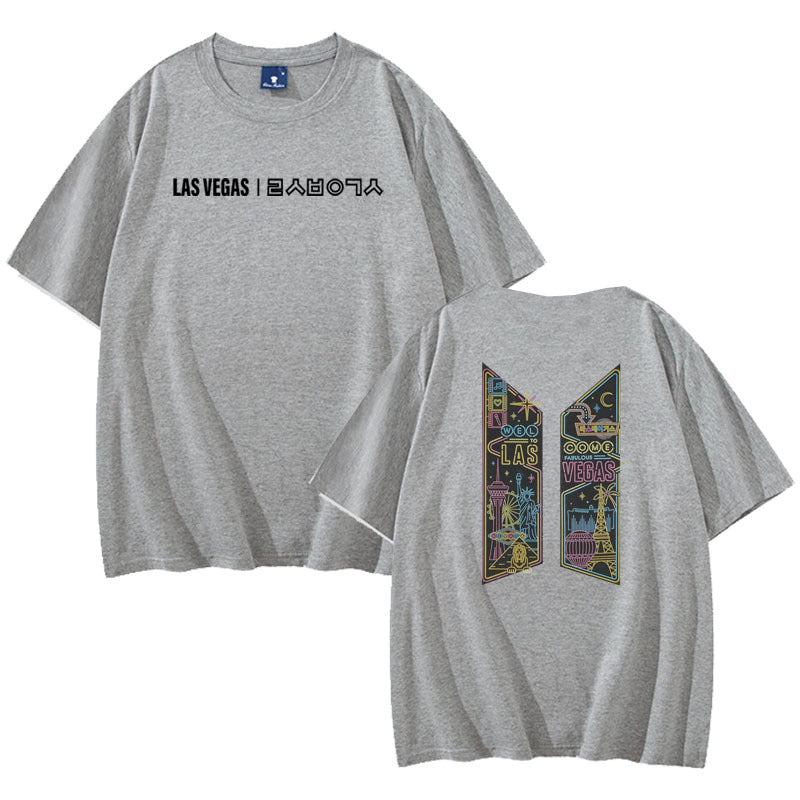 BTS Proof T Shirt Women's Clothing Summer round Neck Short Sleeves Cotton T Casual
