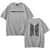 BTS Proof T Shirt Women's Clothing Summer round Neck Short Sleeves Cotton T Casual