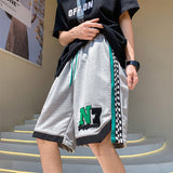 Men White Shorts Summer Men's Shorts Men's Loose Shorts Men