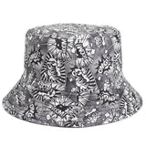 Bucket Hat Fishing Cap Cotton Print Fisherman Hat Printed Street Fashion Sun Hat