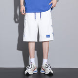 Men White Shorts Casual Pants Summer Men's Sports Pants