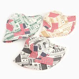 Bucket Hat Fishing Cap Cotton Print Fisherman Hat Spring/Summer Men and Women Street Sun Hat