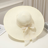Big Hats Straw Hat Summer Beach Hat Sun Hat Sun Protection Women's Sun Hat