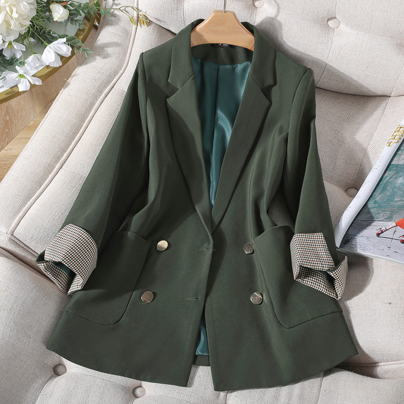 Interview Suit Women's Coat Women's Spring and Autumn Loose Fashion Suit