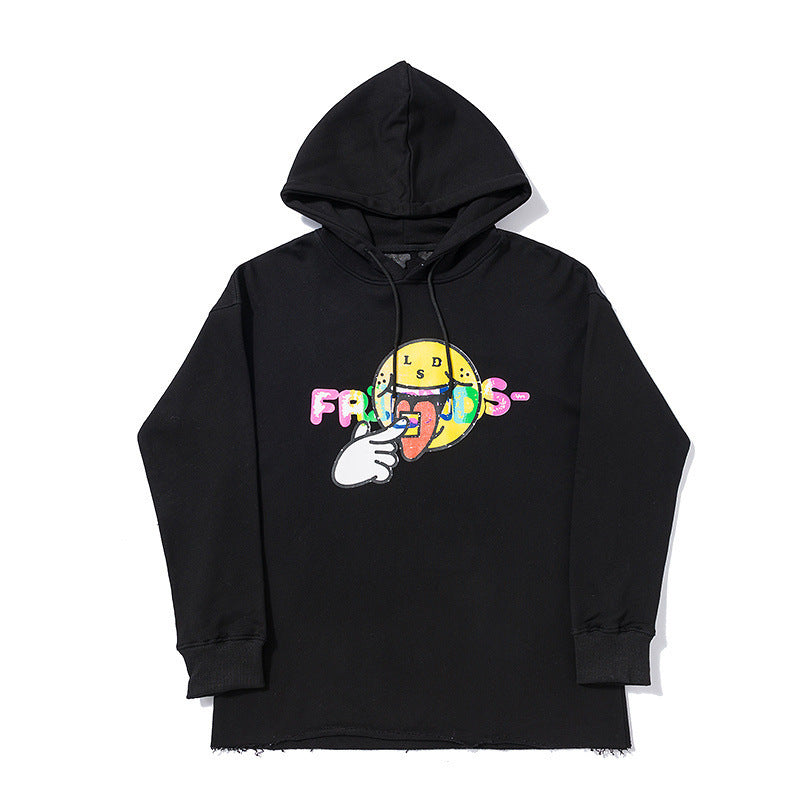 Vlone Hoodie Loose Hoodie Men'S And Women'S Hoodie