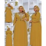 African Dashiki Dress Women 'S Dress With Belt