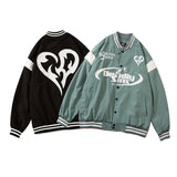 Man Fall Outfits Autumn and Winter Hip Hop Retro Jacket Men's and Women's Jacket