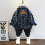 Toddler Boys Jackets Children's Denim Jacket Spring and Autumn