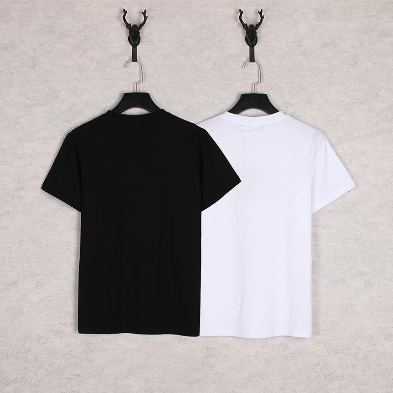 Bathing Ape T Shirt Black White Summer Cartoon Letter Print Casual Short Sleeve T-shirt