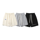 Men Shorts Summer Men's Letter Embroidery Sweatpants Casual Straight Pants