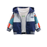 Toddler Boys Jackets Boys' Coat Spring and Autumn Fashion Hooded