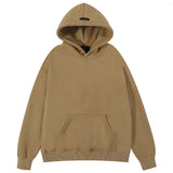 Kanye West Sunday Service Hoodie Fg7c Three-Dimensional Flocking Letter Fleece Hooded Sweater