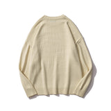 Men Sweater Cartoon Bear Printed Sweater Men's Autumn