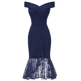 Burgundy Dress Formal Fishtail Dress Sexy Sheath Slim Dress