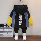 Toddler Boys Jackets Boys' Coat Hooded Spring And Autumn
