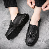Men's Loafers Relaxedfit Slipon Loafer Men Shoes Men's Cowhide Personal Leisure Daily Fashion Comfortable