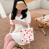 Strawberry Bags Handbag Cartoon Cloth Bag