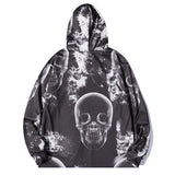 Kanye West Sunday Service Hoodie A$Ap Rocky Skull Terry Hooded Sweater