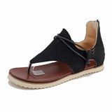 Women Open Toe Sandals Flats Summer Flat Casual Large Size Sandals