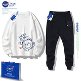 Nasa Children Sweater & Pant Set Nasa Children'S Sweatshirt Suit Cute Two Pieces Spring And Autumn