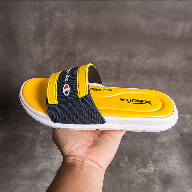 Men's Flip Flops Men Slides Comfort Slides Sandal Men's Summer Personal Leisure plus Size Retro Sports