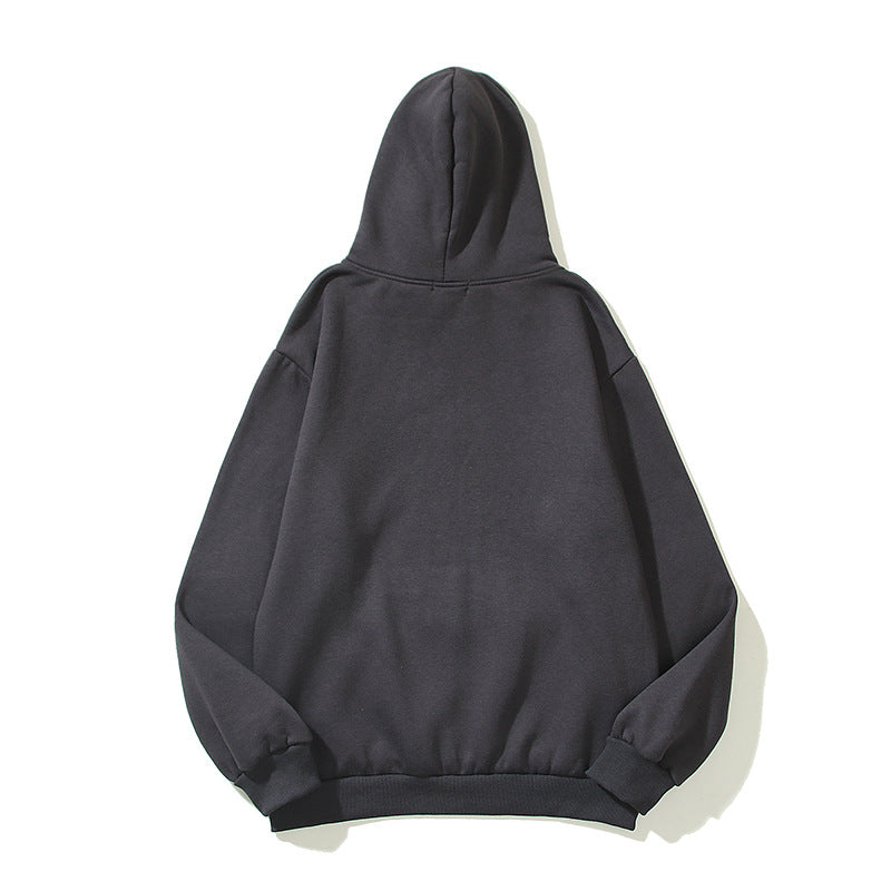 Kanye West Sunday Service Hoodie Autumn And Winter Present Distressed Shark Hoodie Loose Fleece Lined