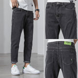 Cuffed Cargo Pants Men Spring and Autumn Leisure Trendy Men's Clothing