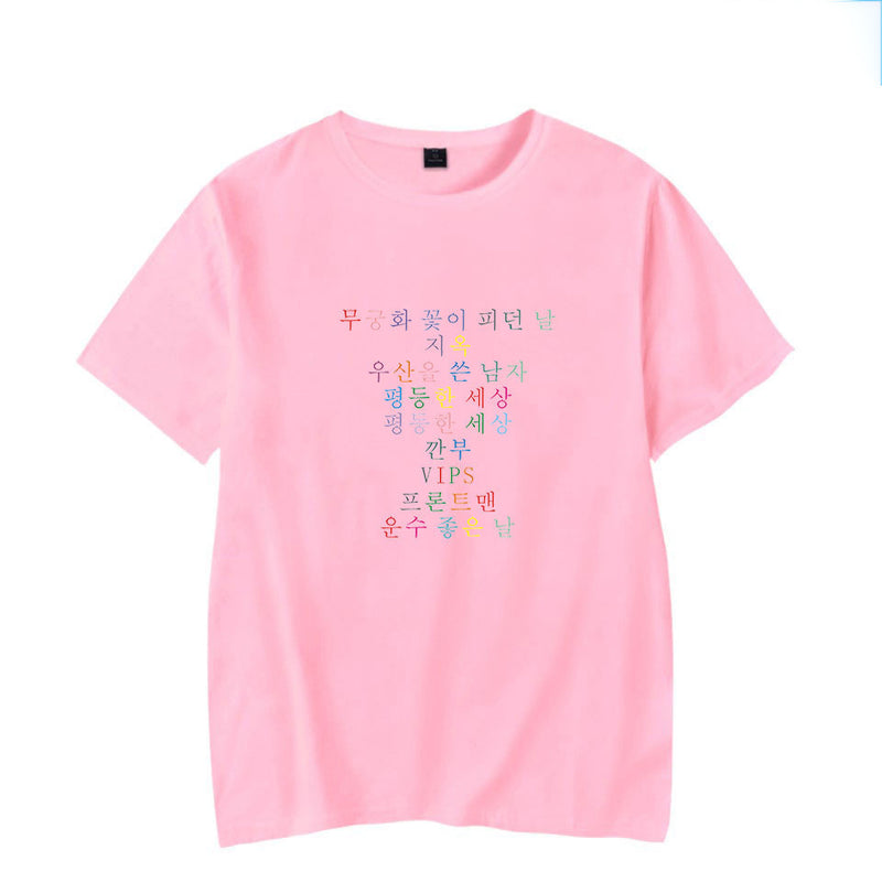 Squid Game Costume round Six Printed Short-Sleeved T-shirt