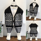 Toddler Boys Jackets Boys' Sweater Vest Autumn Knitted Coat