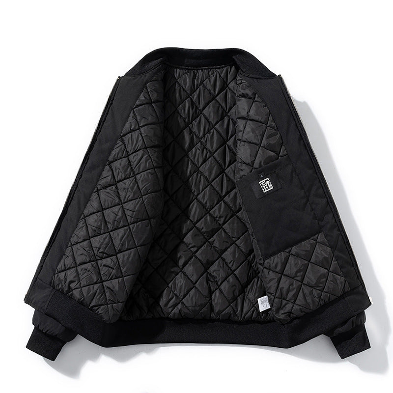 Varsity Jacket Winter Cotton Jacket Women'S Baseball Uniform Men'S Jacket