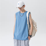 Moisture Wicking Tank Top Cotton Vest Men's Sleeveless