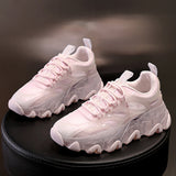 designer Sneaker Shoes Platform Height Increasing Fashion Sneakers Four Seasons Breathable Casual Women's Shoes