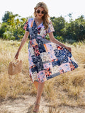 Nine Britton Dress Totem Print Dress