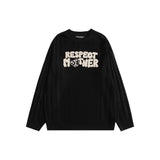 Men Sweater Letter Embroidered Knitwear Men's Pullover
