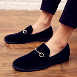 Men's Loafers Relaxedfit Slipon Loafer Men Shoes British Vintage Club Men's Shoes Breathable Lightweight