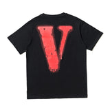 Vlone T Shirt Big V Boys Popular Short Sleeve T-Shirt