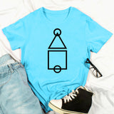 Squid Game Costume Printed Short Sleeve Pullover Short Sleeve T-shirt