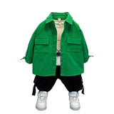 Toddler Boys Sweater Shirt Coat Spring and Autumn