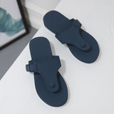 Women Open Toe Sandals Flats Summer Casual Large Size Flip-Toe Sandals