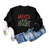 Merry And Bright Sweatshirts Merry And Bright Autumn And Winter Long Sleeve